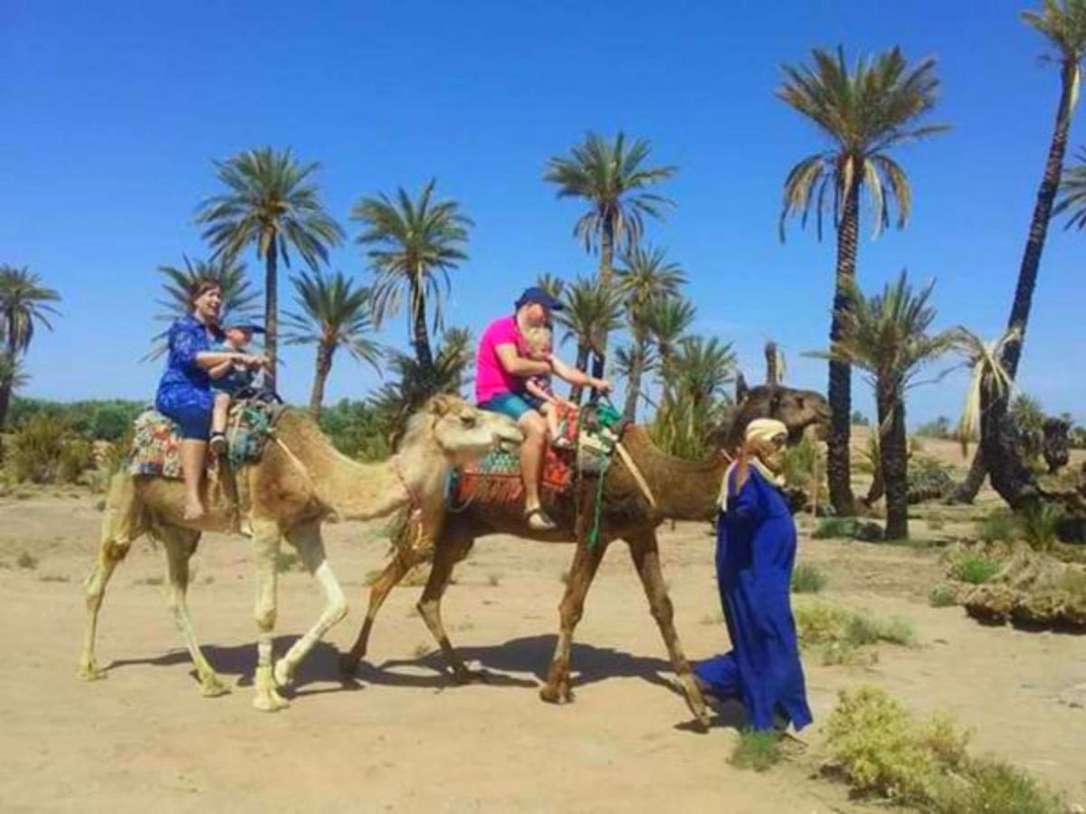 Хостел Kasbah Dar Bahnini Скура Экстерьер фото